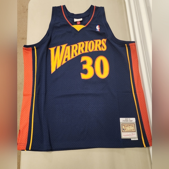 Mitchell & Ness Stephen Curry Golden State Warriors 2009-10 Jersey Size 2XL - Picture 1 of 9